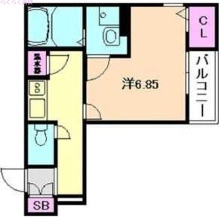 アート鶴見の物件間取画像